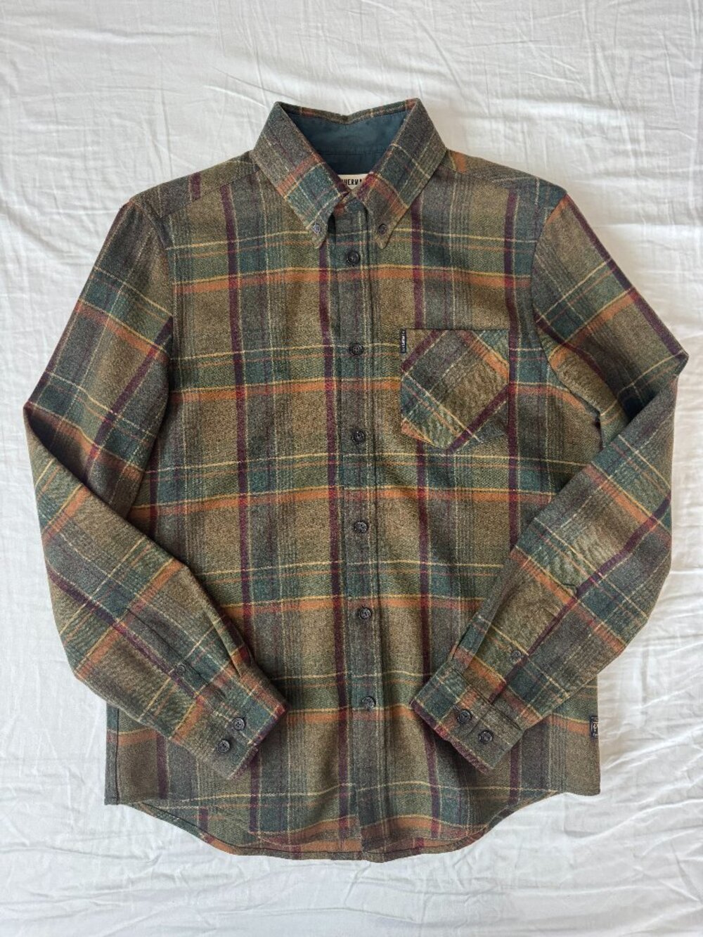 Ben Sherman x Pendleton Woolen Mills - 100% Wool Plaid Shirt